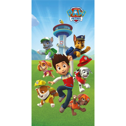 Paw Patrol Handdoek 70x140 Polyester Duurzaam