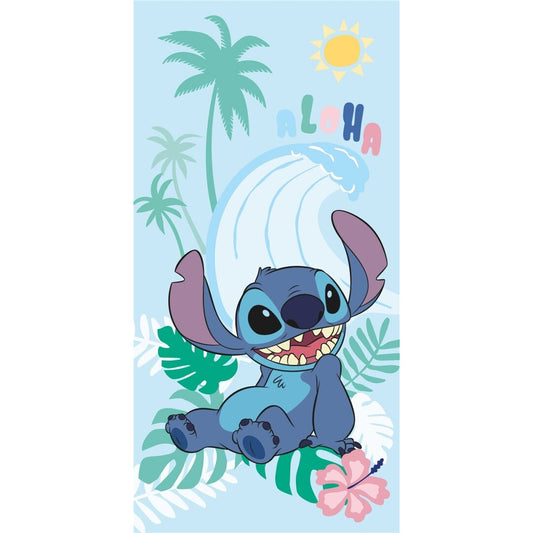 Disney Lilo Stitch Handdoek 70x140 Duurzaam Katoen
