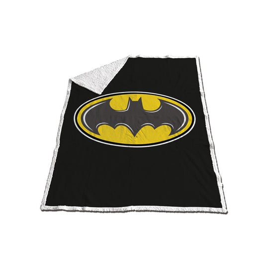 Batman Plaid 130x170 Deken Sherpa