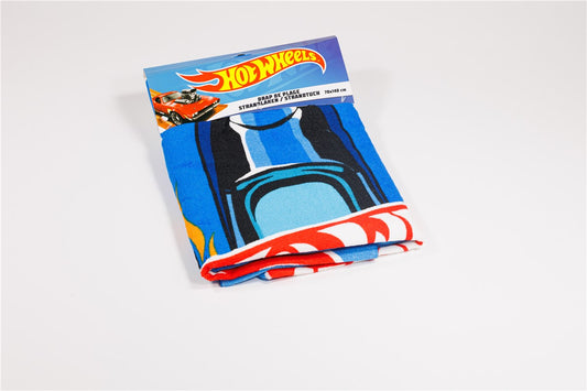 Hot Wheels Handdoek 70x140 Polyester Sneldrogend