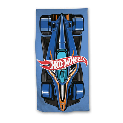 Hot Wheels Handdoek 70x140 Polyester Sneldrogend