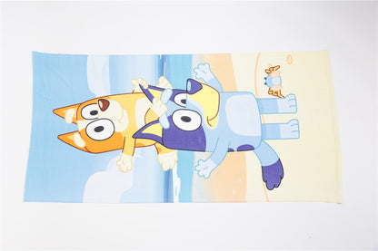 Bluey Handdoek 70x140 Polyester Duurzaam