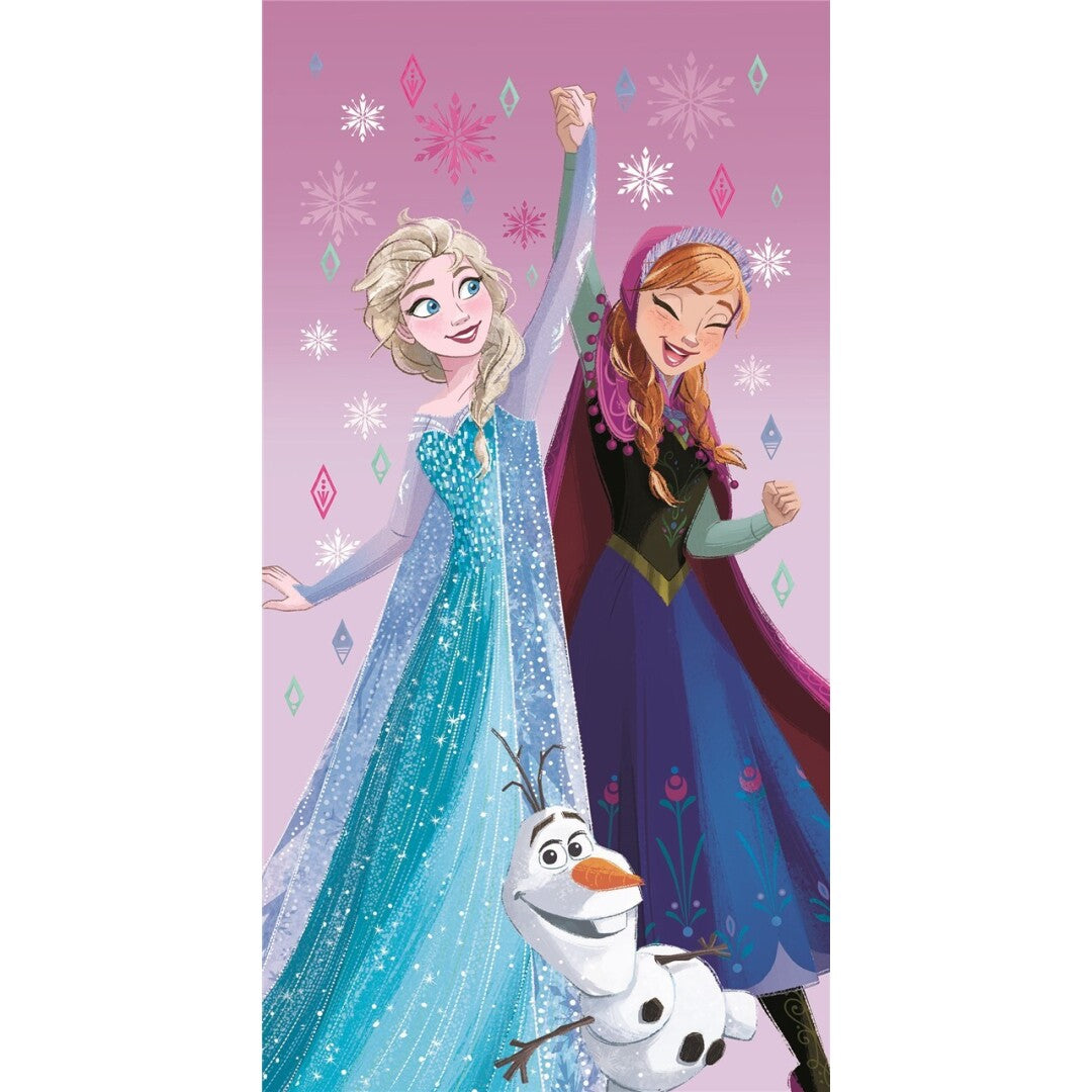 Disney Frozen Handdoek 70x140 Polyester Duurzaam
