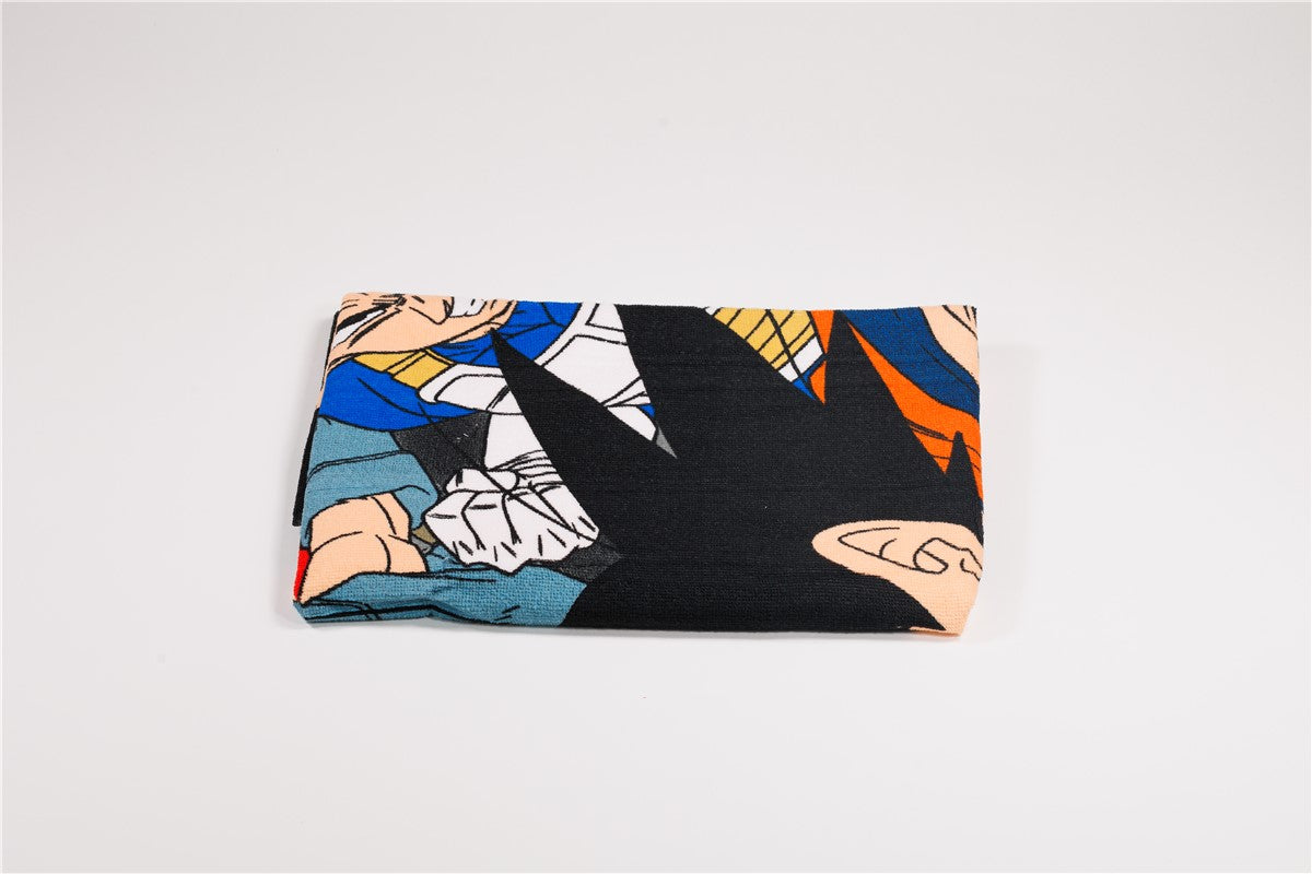 Dragonball Handdoek 70x140 Polyester Sneldrogend
