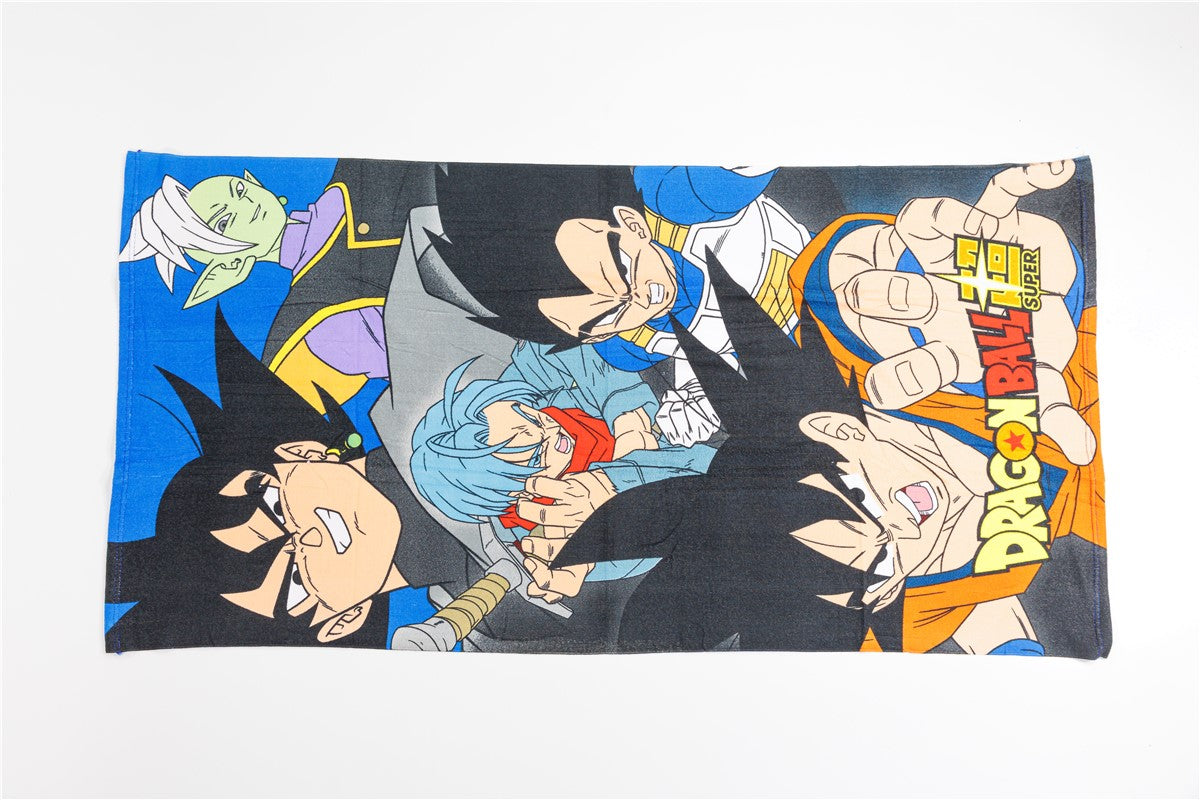 Dragonball Handdoek 70x140 Polyester Sneldrogend