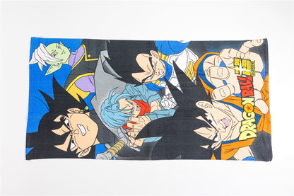 Dragonball Handdoek 70x140 Polyester Sneldrogend