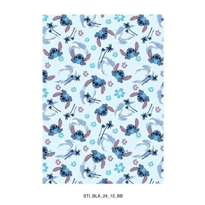 Disney Lilo Stitch Fleece Plaid 110x150cm Flanel 2in1 Duurzaam