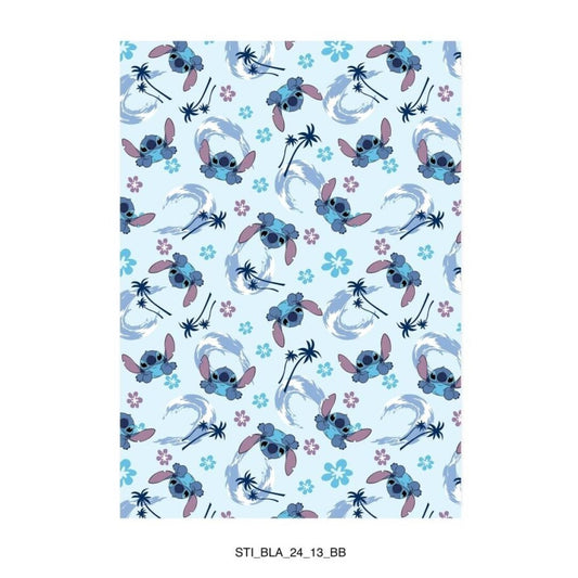 Disney Lilo Stitch Fleece Plaid 110x150cm Flanel 2in1 Duurzaam