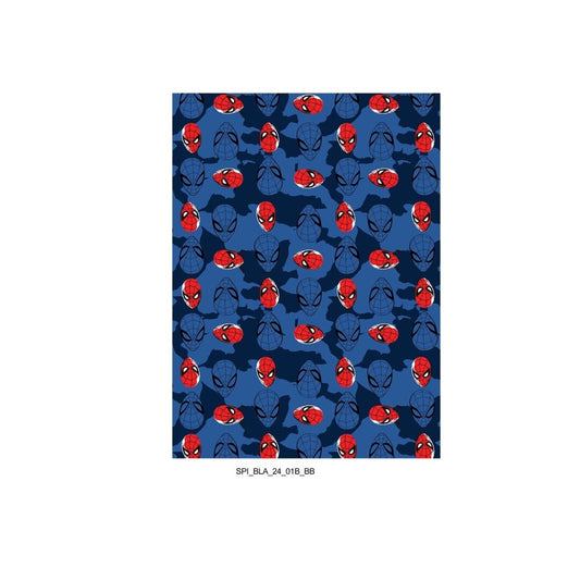 SpiderMan Fleeceplaid  100x150 Duurzaam Flanel