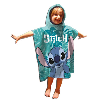 Bluey badponcho 55x110 Polyester Snel Drogend Duurzaam