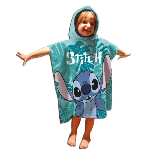 Bluey badponcho 55x110 Polyester Snel Drogend Duurzaam