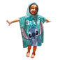 Bluey badponcho 55x110 Polyester Snel Drogend Duurzaam