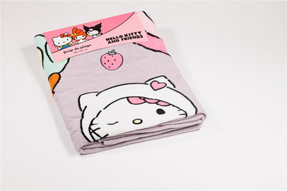Sanrio Hello Kitty Handdoek 70x140 Duurzaam Katoen