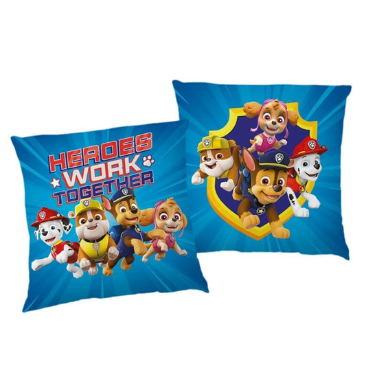 Paw Patrol Sierkussen 40x40 incl Vulling 2in1 Duurzaam Katoen