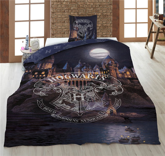 Harry Potter Dekbedovertrek 140x200 Duurzaam Polykatoen 2in1