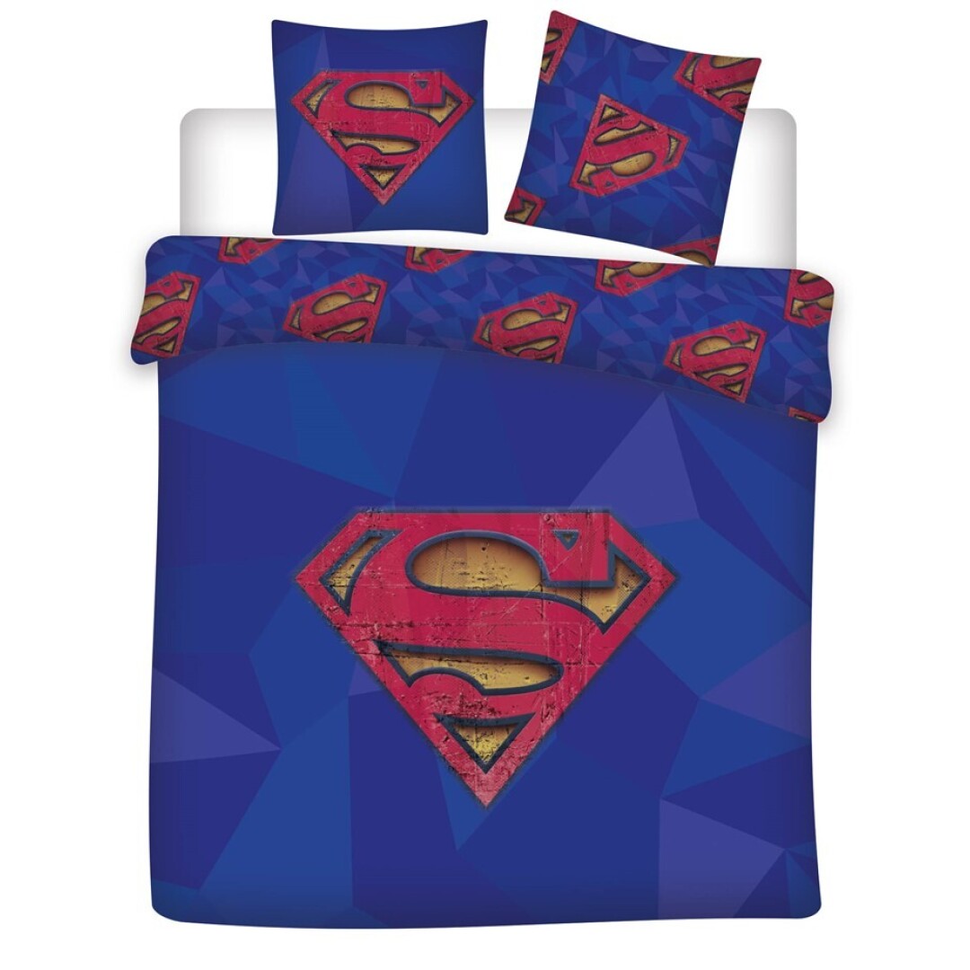Superman Dekbedovertrek 240x220 Polykatoen 2in1