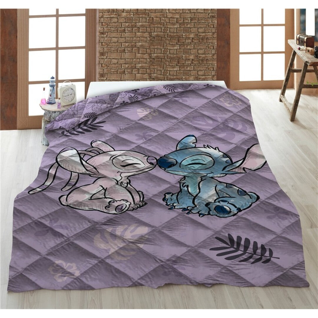 Lilo Stitch BedSprei 140x200 Duurzaam Polyester 2in1