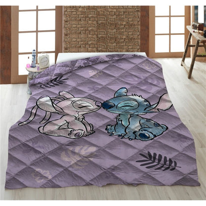 Lilo Stitch BedSprei 140x200 Duurzaam Polyester 2in1