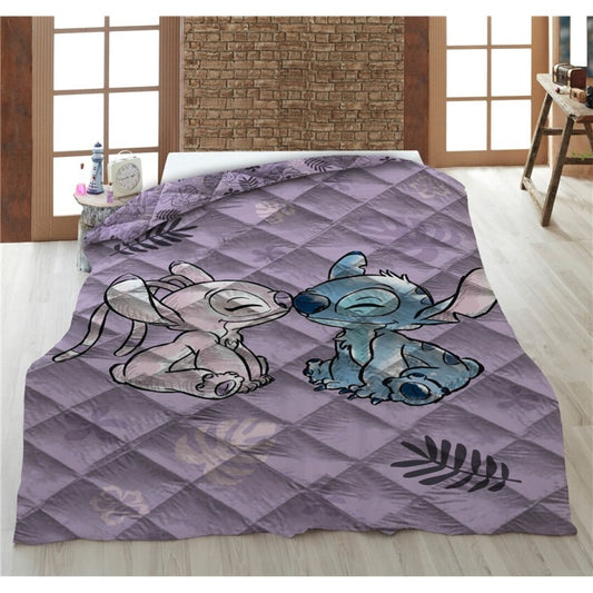 Lilo Stitch BedSprei 140x200 Duurzaam Polyester 2in1
