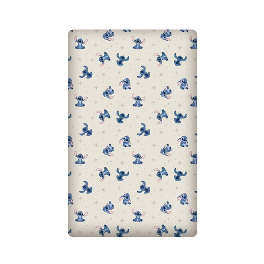 Lilo en Stitch Hoeslaken 90x200 Duurzaam Katoen Regenboog