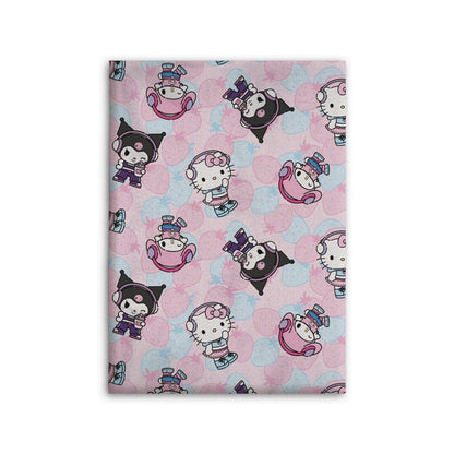 Hello Kitty Fleece Plaid 110x150 Deken