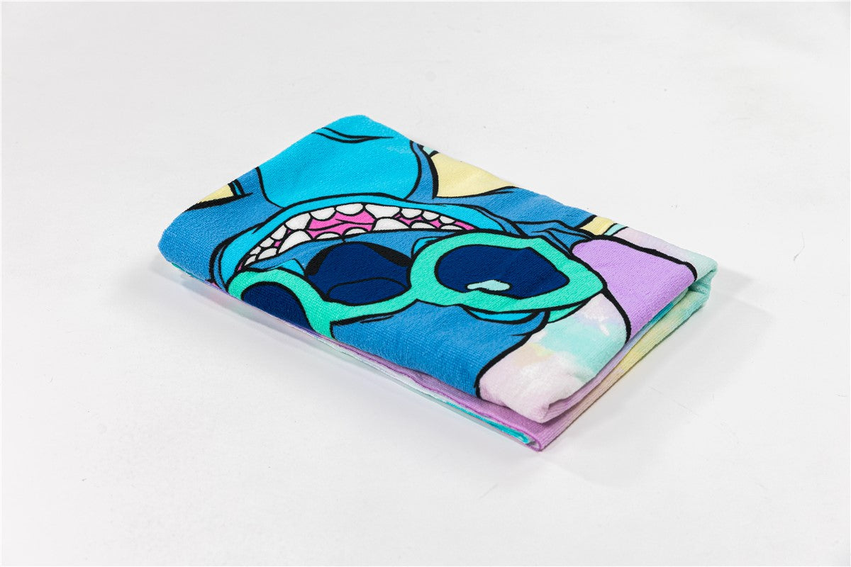 Disney Lilo Stitch Handdoek 70x140 Polyester Duurzaam