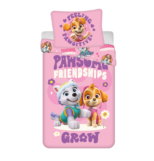 PAW Patrol Dekbedovertrek 140x200 Polyester 2in1 Duurzaam