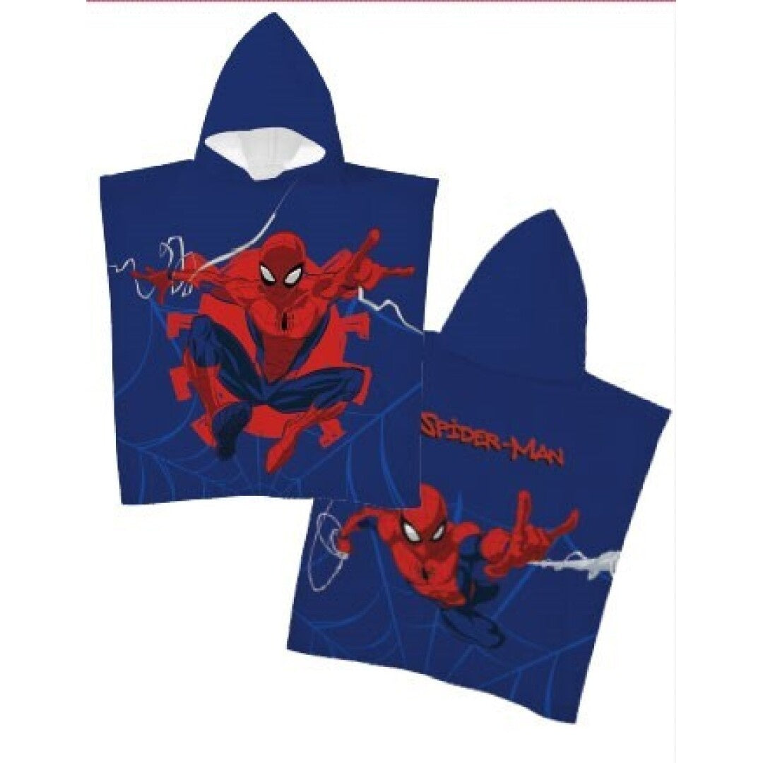 Spiderman Poncho peuter 50x115 Polyester Duurzaam