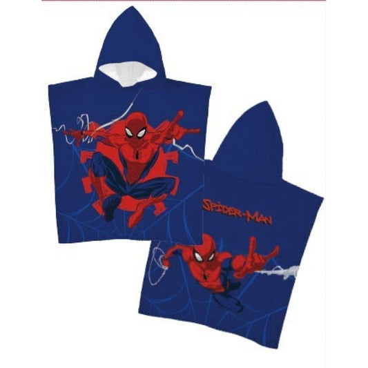 Spiderman Poncho peuter 50x115 Polyester Duurzaam