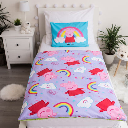 Peppa Pig Junior Dekbedovertrek 100x135cm Duurzaam Katoen