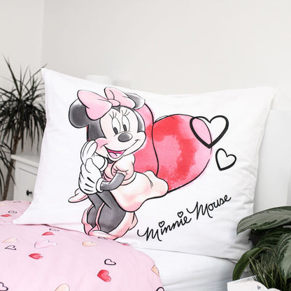 Minnie Mouse Dekbedovertrek 140x200 2in1 Duurzaam Katoen