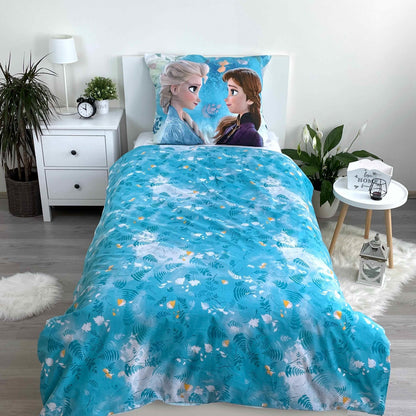 Frozen 2 Dekbedovertrek 140x200 Familie
