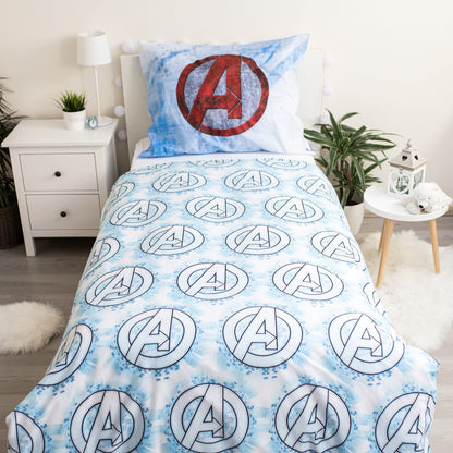 Marvel Avengers Dekbedovertrek 140x200 2in1 Katoen Duurzaam