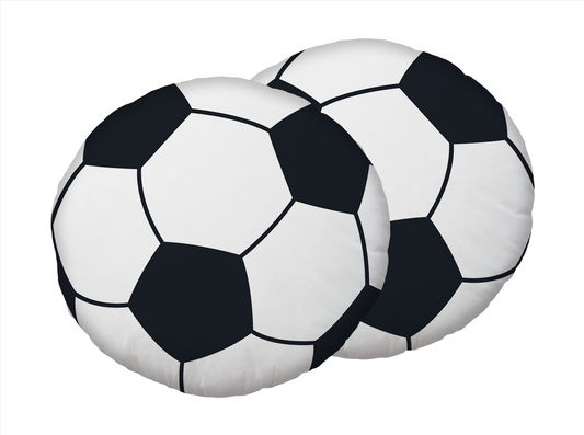 Voetbal Kussen Rond Duurzaam