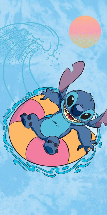 Disney Lilo Stitch Handdoek 70x140 Duurzaam Katoen
