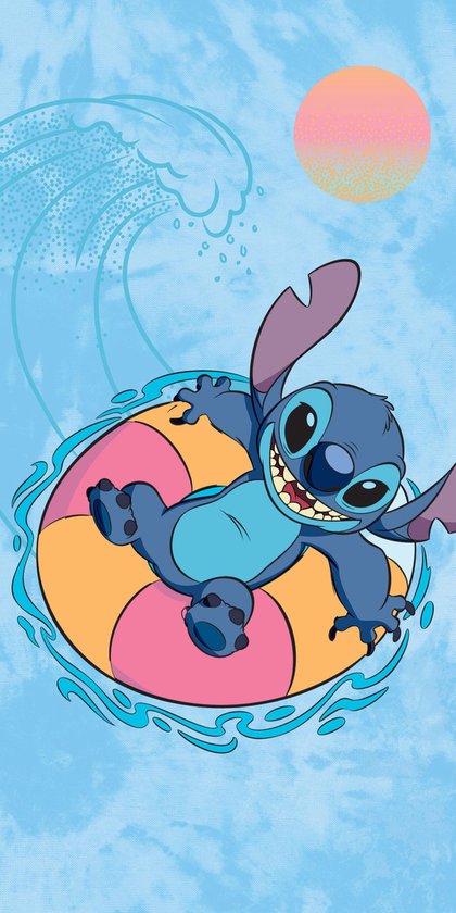 Disney Lilo Stitch Handdoek 70x140 Duurzaam Katoen