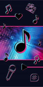 Tik Tok Music Badlaken  70x140 Duurzaam
