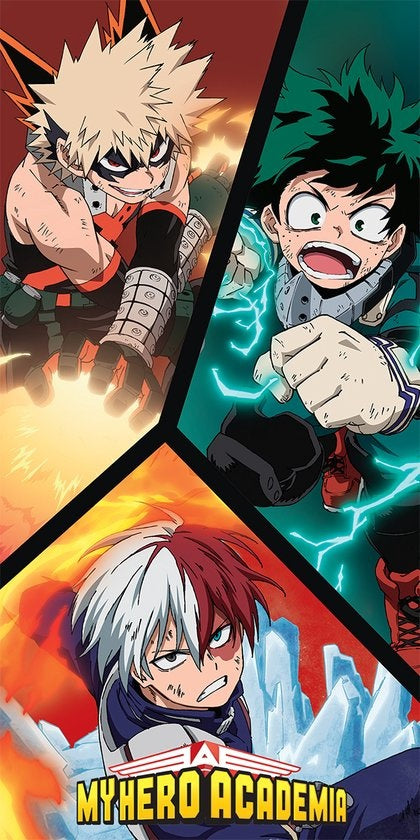 My Hero Academia Strandlaken - 70 x 140 cm - Katoen