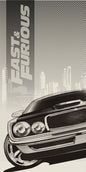 Fast Furious Handdoek 70x140 Duurzaam