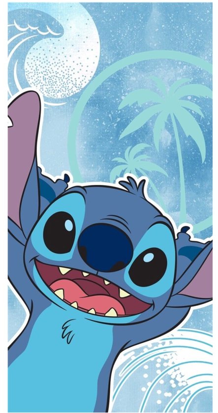 Disney Lilo Stitch Handdoek 70x140 Duurzaam Katoen