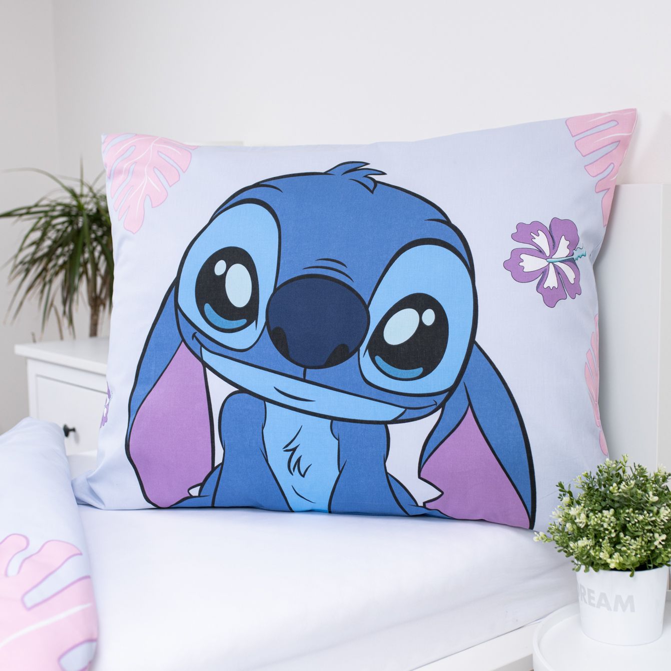 Stitch Lilo Dekbedovertrek 140x200 Duurzaam Katoen 2in1 Cute