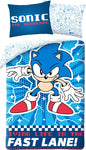 Super Sonic Dekbedovertrek  140X200 2in1 Katoen Duurzaam