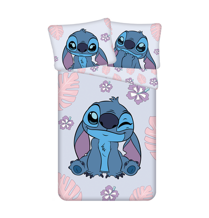 Stitch Lilo Dekbedovertrek 140x200 Duurzaam Katoen 2in1 Cute