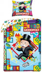 Monopoly Dekbedovertrek 140x200cm Duurzaam 2in1