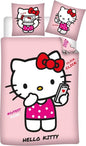 Hello Kitty Dekbedovertrek 140x200 Polykatoen 2in1