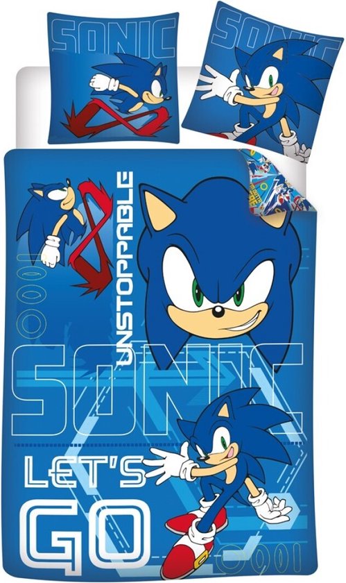 Super Sonic Dekbedovertrek  140X200 2in1 Polykatoen Duurzaam