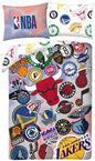 NBA Dekbedovertrek Basketball 140x200 Polyester 2in1