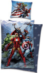 Marvel Avengers Dekbedovertrek 140x200 2in1 Katoen Duurzaam