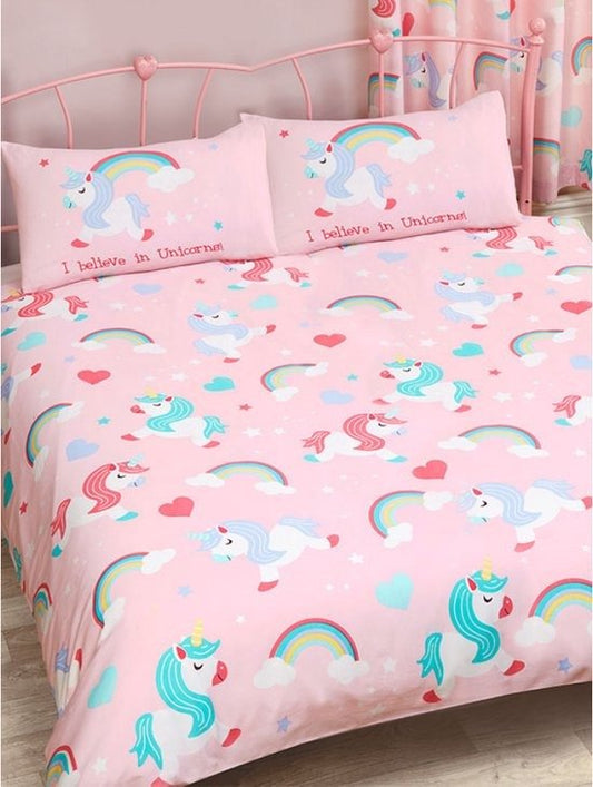 Eenhoorn Dekbedovertrek Unicorn 200x200 Tweepersoons