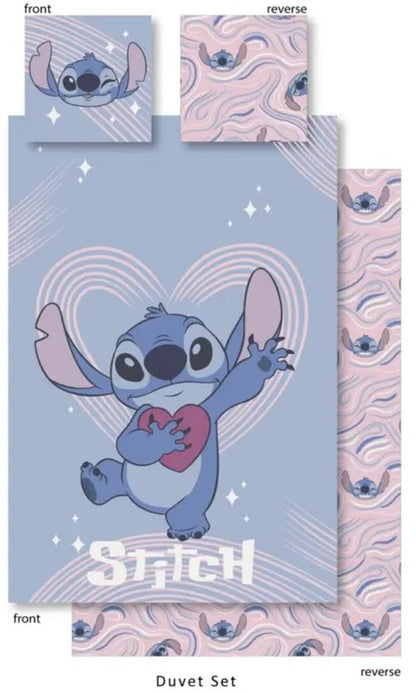 Stitch Lilo Dekbedovertrek 140x200 Duurzaam Polykatoen 2in1